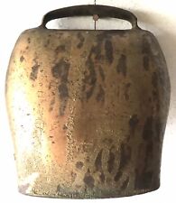 Sehr  Alte Schöne Kuhglocke Original Zustand Rarität  Top Klang Massiv Messing !