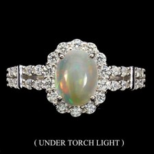 925 Sterlingsilber Ring Oval