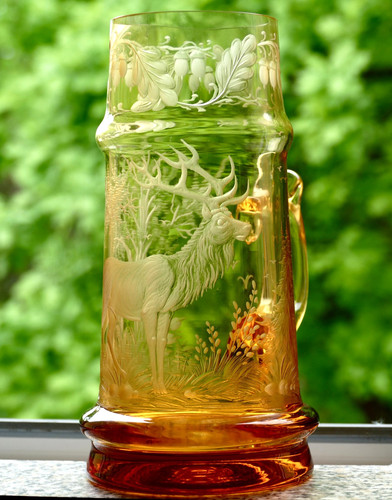 Designe glaskrug motiv - glaskrug-,
