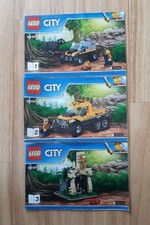 Lego City 60159 --- Mission mit Dschungel Halbkettenfahrzeug -- nur Bauanleitung