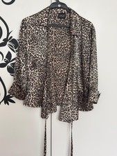 Damen Wickelbluse Bluse