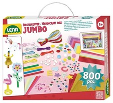 Bastelkoffer Jumbo pink, Faltschachtel