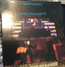 GARY NUMAN :  2LP BOX-SET LIVING ORNAMENTS '79 AND '80 - UK