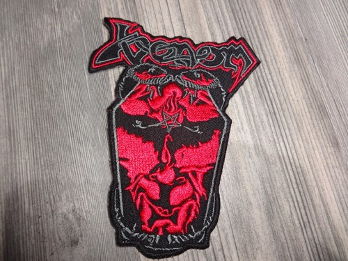 Venom logo patch shape black - logo,