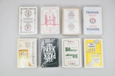 8x Kartenspiel Skat Bier Brauereien playing cards Neu OVP 1985-2010