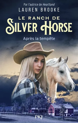 Ranch silver horse - le,