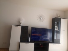 wohnwand modern hochglanz,ich verkaufe meine neue wohnwand.