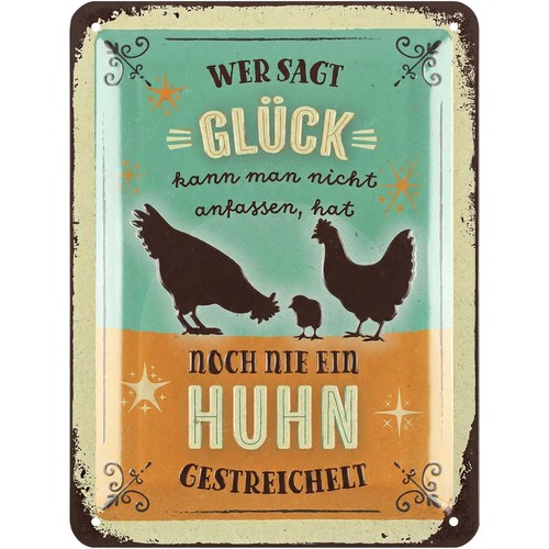 Retro blechschild - retro,