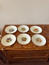 6 schöne Kuchenteller Teller