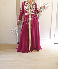 Takschita Caftan Dfin Abendkleid Orientalisch Abaya Gr. XS/S