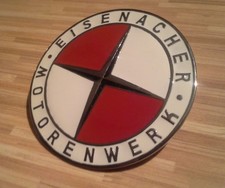 EMW Plakette Weiß /