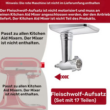1 Fleischwolf-Aufsatz für