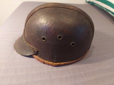 Alter Leder-Bergmannshelm