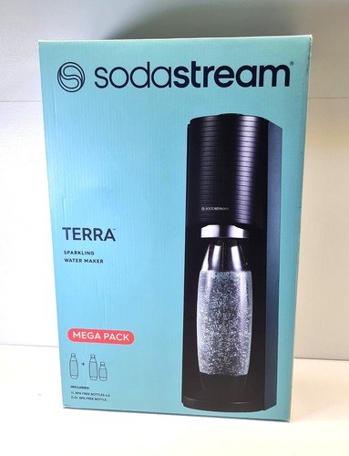 Sodastream terra schwarz - schwarz, mega