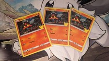 1x Pokemon Holo Flamiau 15 /
