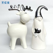 Porzellanfigur Wichtel / Elch