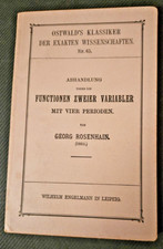 Georg Rosenhain: Abhandlung