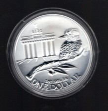1 Unze Silber Kookaburra 2020 Auflage 5000 St.  Brandenburger Tor WMF Berlin