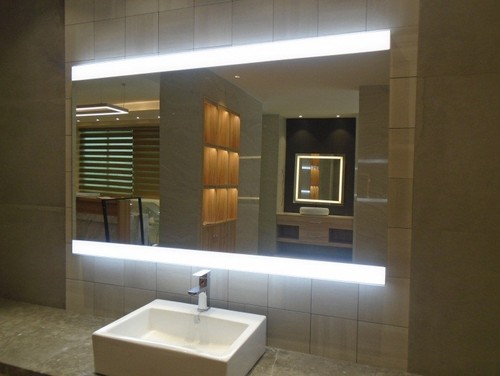 Badezimmerspiegel g18 mit led - badezimmerspiegel,