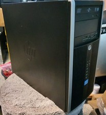 HP Komplettsystem PC Desktop Intel i5-2400 3,1Ghz 8GB 128GB SSD+500GB HDD Win 11