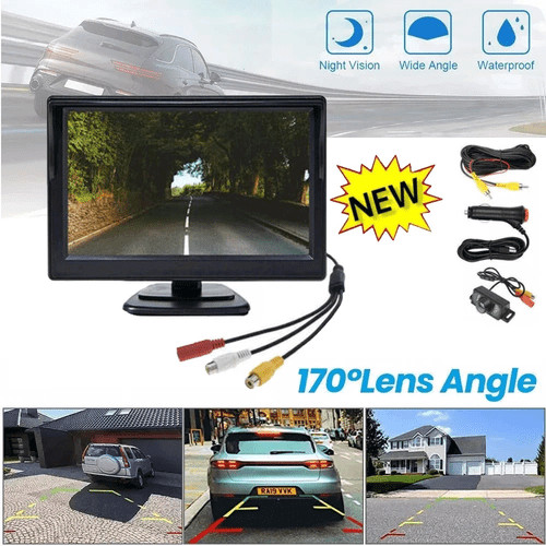 Auto rückfahrkamera mit - rückfahrkamera, 5"