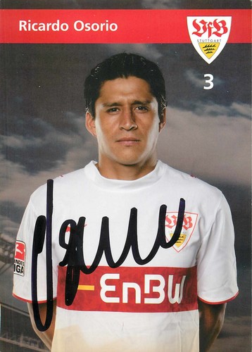 Autogramm ricardo osorio - autogramm,