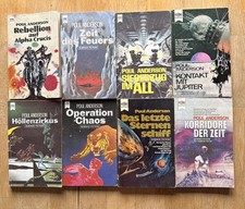 8x Heyne SF, Konvolut, Poul