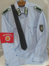 Volkspolizei NVA Hemd Schutzpolizei Schlips Fasching  Karneval  NVA Uniform DDR 
