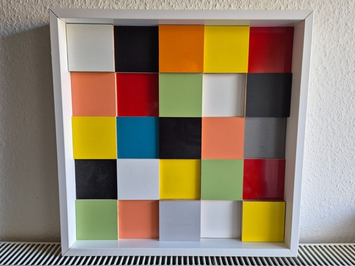 Skulptur relief quadrate max - skulptur,