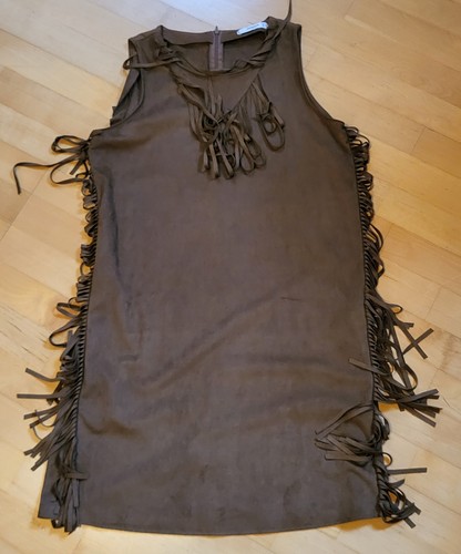Braunes indianer kleid gr - -, kleid,