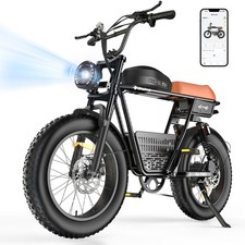 1000W 20*4" Fat Tires Retro