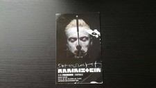 Rammstein Ticket Sehnsucht Tour 21. Oktober 1997 Stadthalle Freiburg Paul Zeit