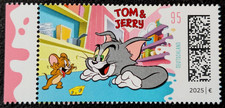 Bund 2025 TOM & JERRY 3929 Comedy Humor Fun linker Rand NEUHEIT Briefmarke MNH