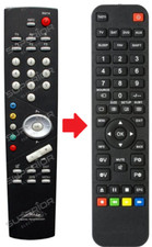 Ersatz Fernbedienung für Metz