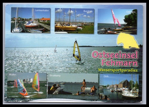 Ansichtskarte ostseeinsel - ansichtskarte,