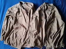 2x Kochjacke Bäckerjacke Kochkleidung Gastro Berufsbekleidung Braun Baumwolle 52