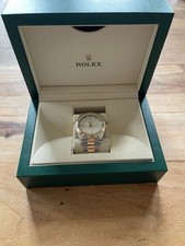 Rolex Datejust 41 18K Gelb Gold Stahl Silber Zifferblatt Automatik Herren Uhr