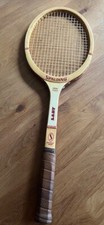 SPALDING HIGH FLEX LADY Tennis Racket Schläger Vintage Holz 70er Jahre