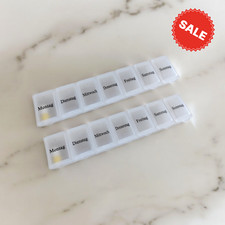 2x Pillendose je 7 Tage