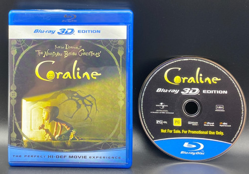 Coraline blu ray edition - coraline, 3d
