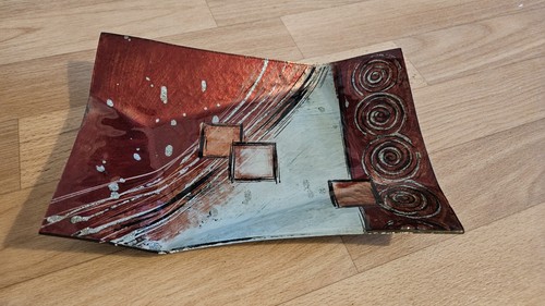 Deko glas schale teller - glas,