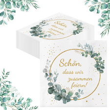 40 Stück Servietten Schön