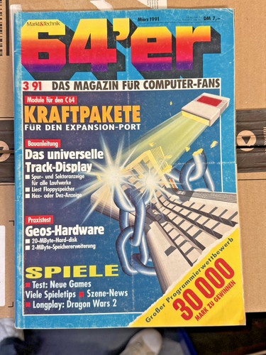 Magazin 91 märz 1991 - 64'er, 3/91