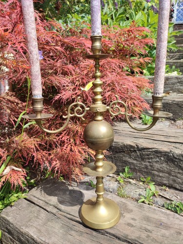 Vintage kandelaber messing - vintage,