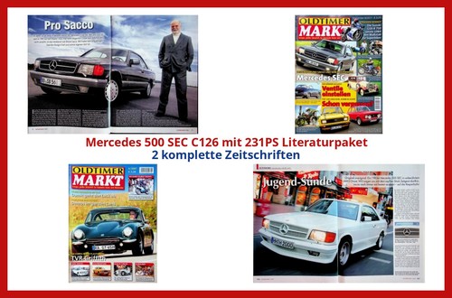 Mercedes 500 sec c126 mit - sec,