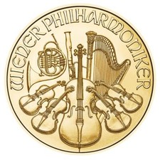 1 oz Austria Gold Philharmonic