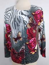 Damen Twinset Top+ Cardigan