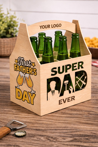 Personalisierter bierträger - personalisierter,