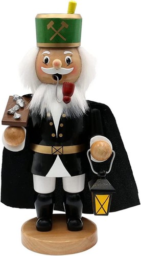 Räucherfigur bergmann mit - bergmann,