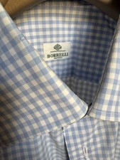 Kariertes Hemd von LUIGI BORELLI, Gr. 41